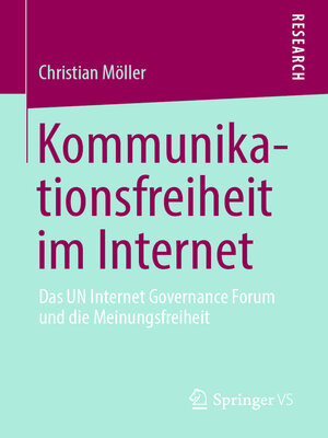 cover image of Kommunikationsfreiheit im Internet